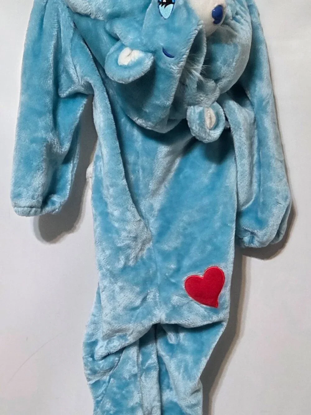 VTG Care Bears Moon Bedtime Bear Blue One Piece Costume Toddler Size 3T-4T